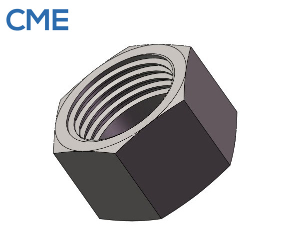 IDF Hexagonal Blank Nut